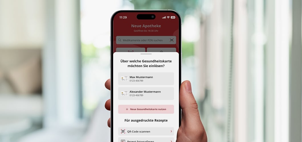 Mehrere Gesundheitskarten anlegen