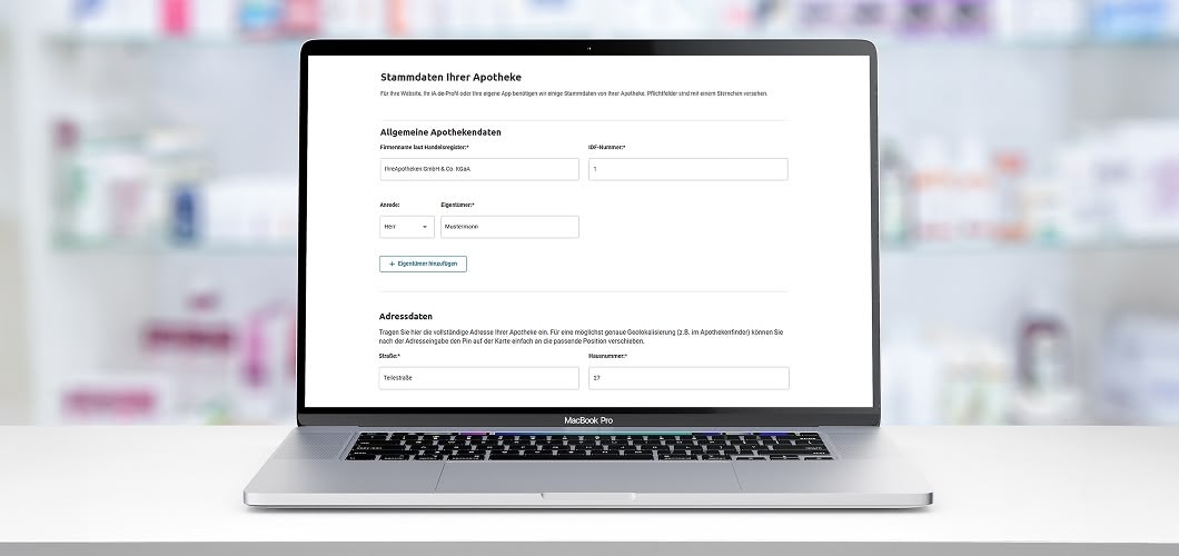 Direkte Anbindung ans Apotheken-Backend