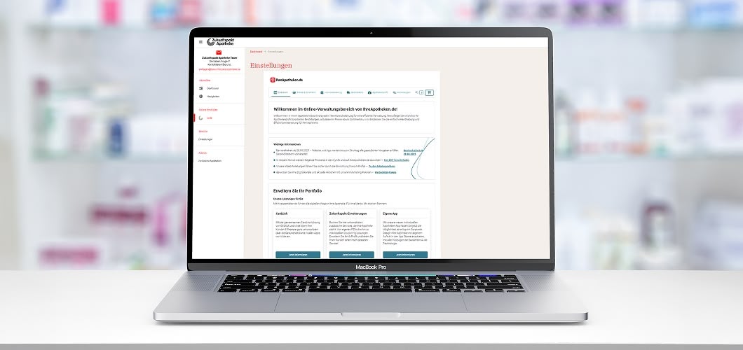 Einfache Integration im Apothekenbackend