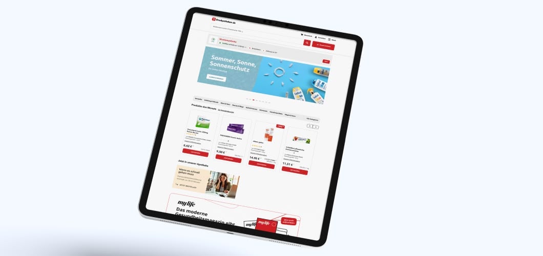 Online-Shop für ihre Apotheke