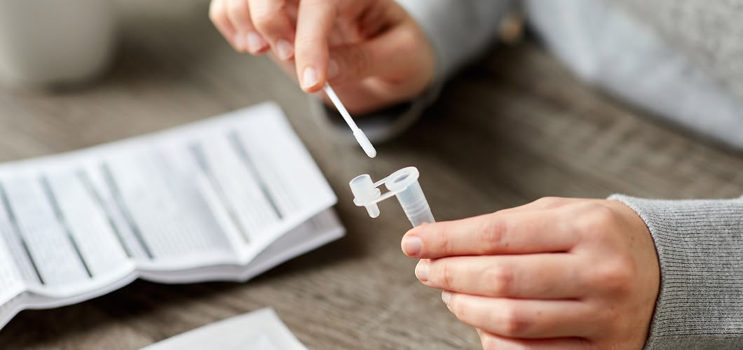 Selbsttests für zu Hause